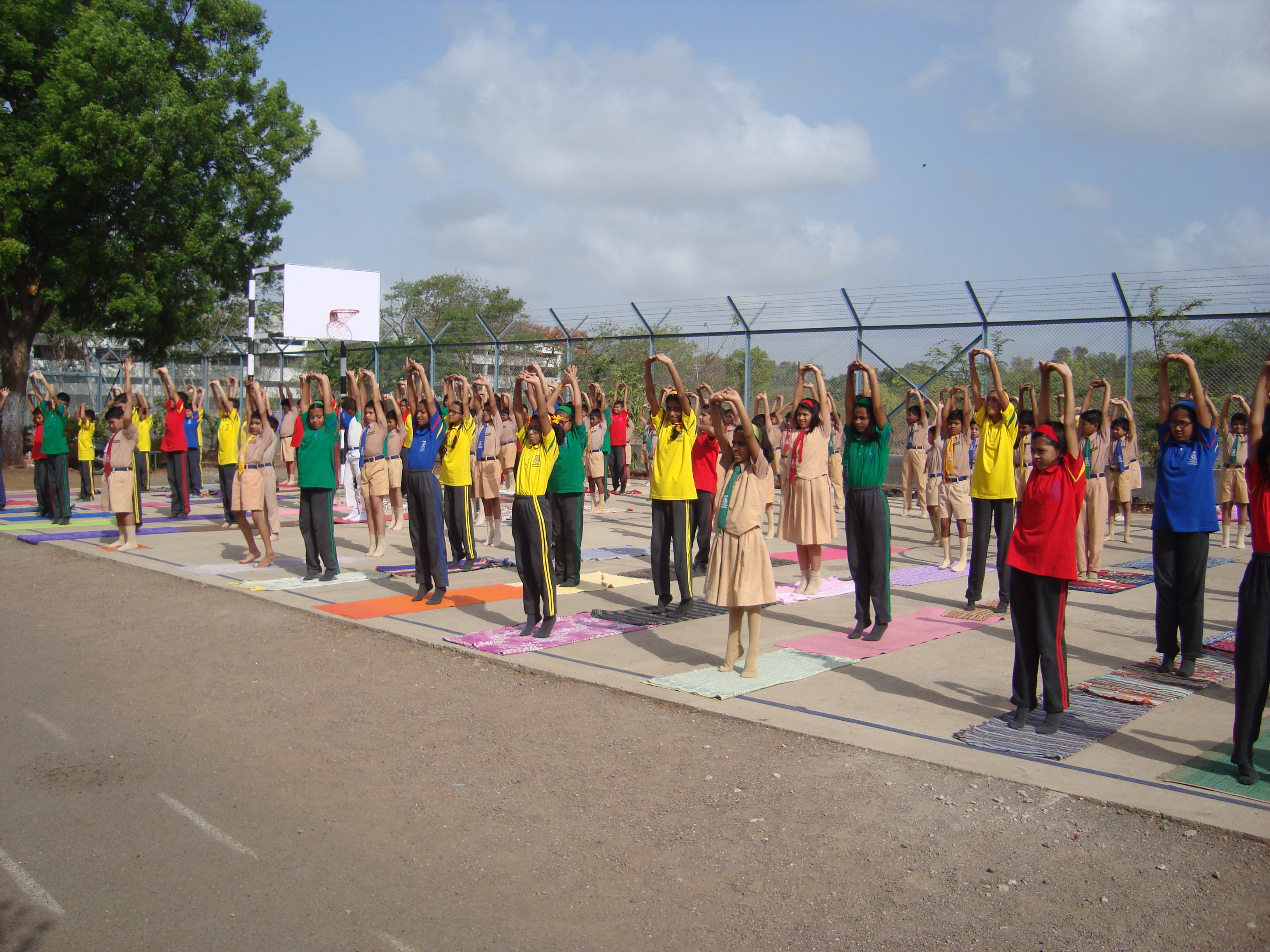 Yoga Day - Ryan International School, Hal Ojhar